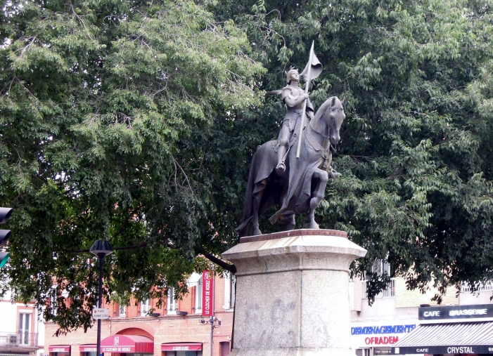 Statue équestre de Jeanne-d'Arc / Toulouse